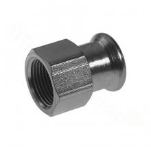 Соединитель с внутренней резьбой press Inox - 15 x Rp1/2   R 2702 611641.8(6190415) KAN-Therm
